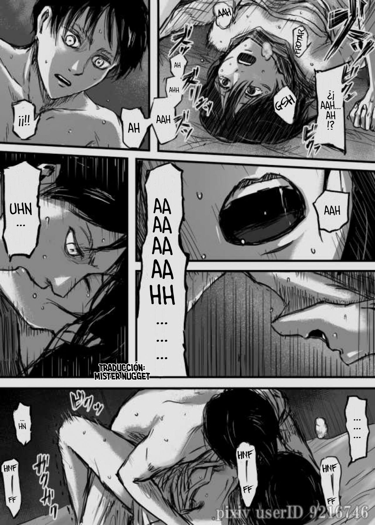 Eren X Mikasa R-18 Manga page 10 full
