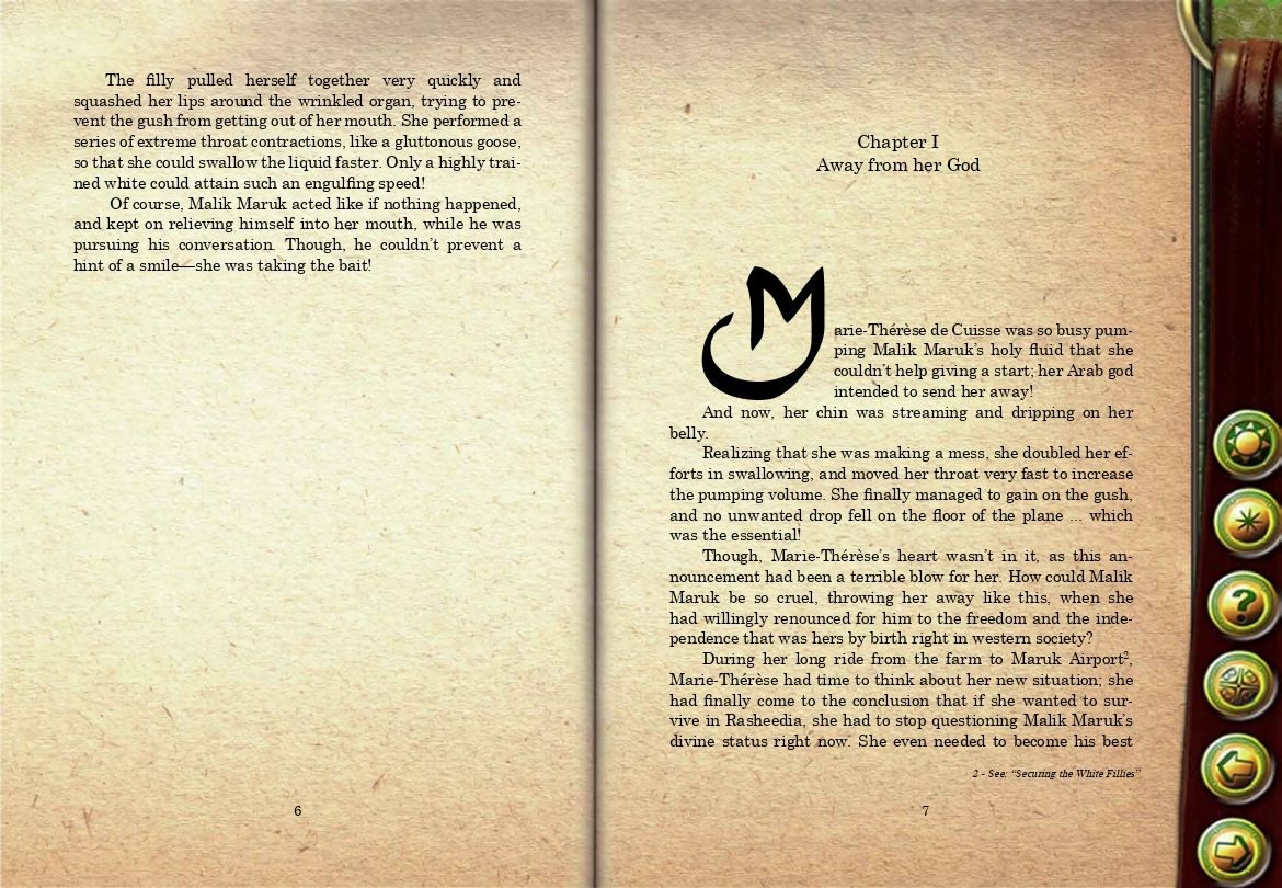 Degrading the White Fillies - Worlds of Dominations  vol.VI page 6 full