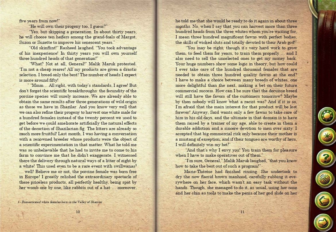 Degrading the White Fillies - Worlds of Dominations  vol.VI page 8 full