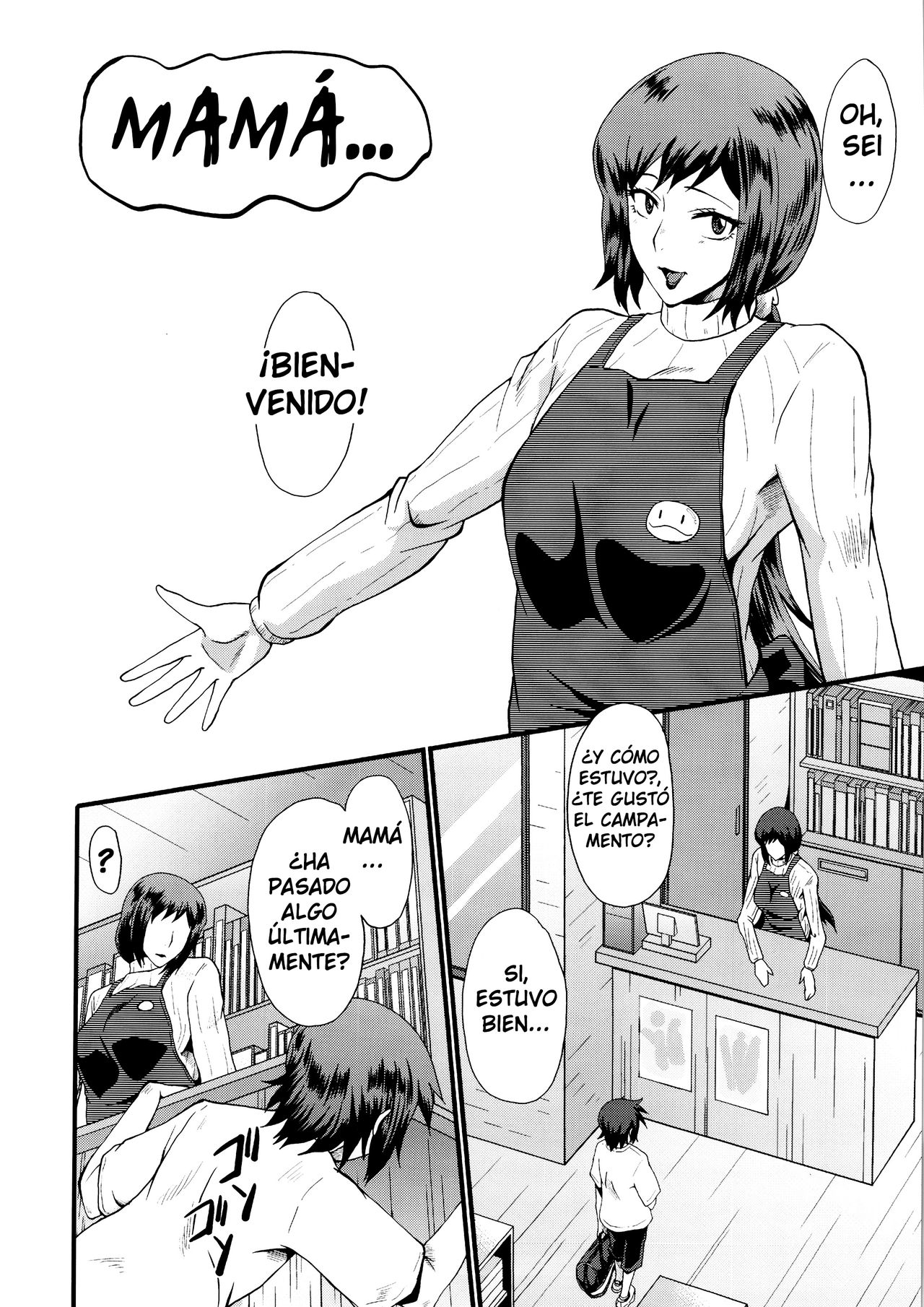 Urabambi Vol. 49 Kaa-san wa Boku ga Shiranai Uchi ni Omanko ni DoHamari shite mashita. page 5 full