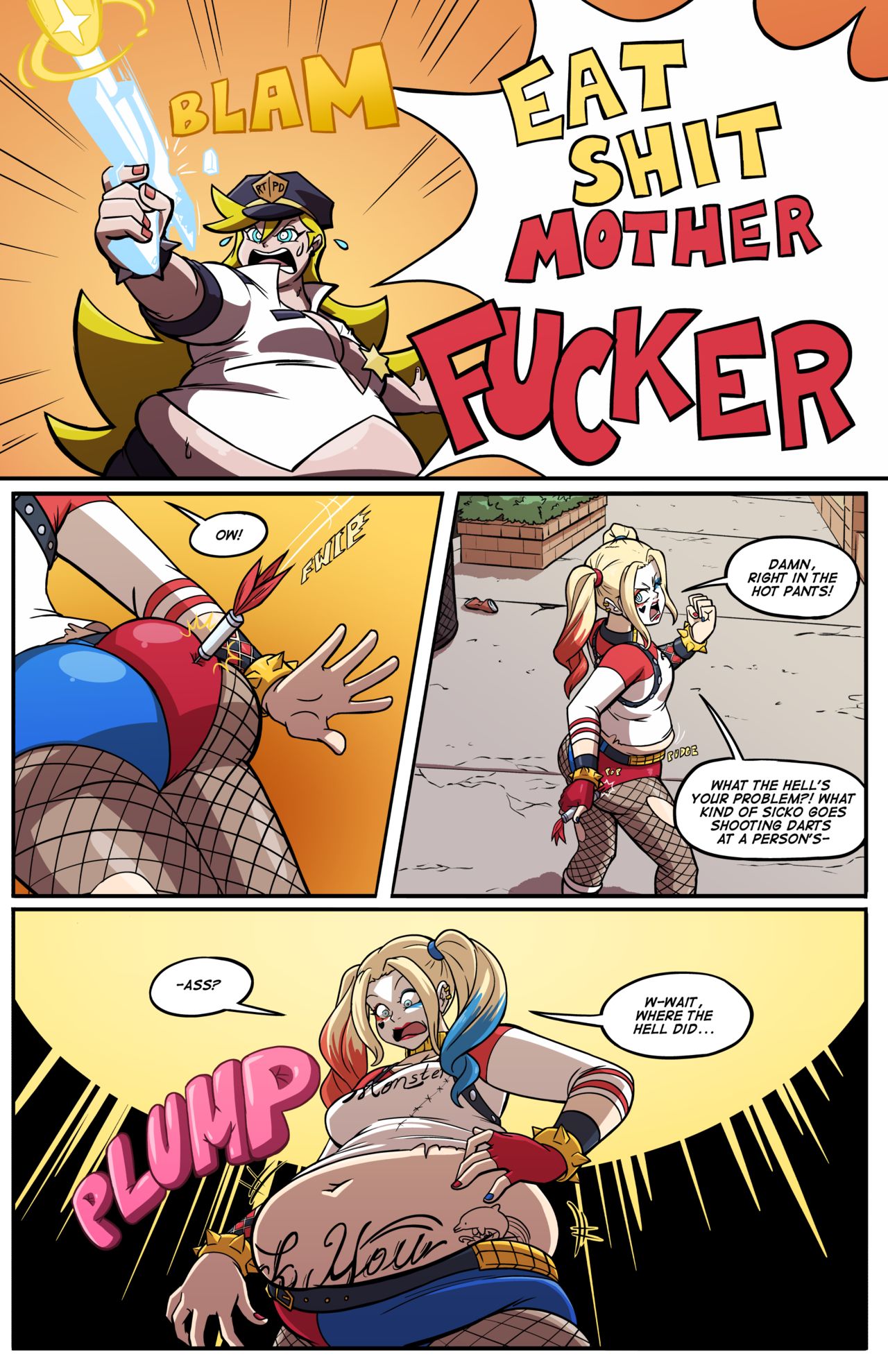 Harley Quinn Vs Panty and Stocking page 3 full