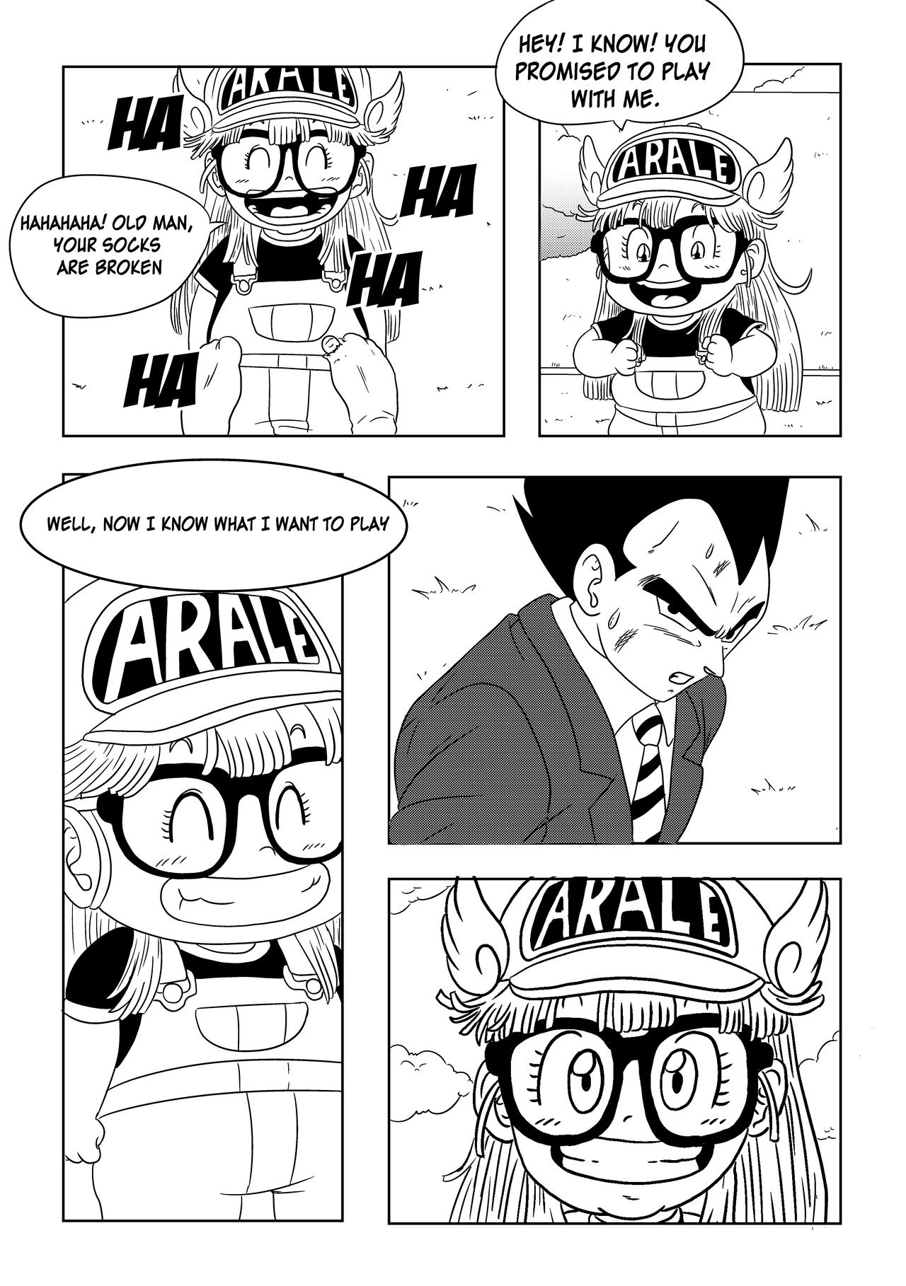 Vegeta - The Paradise in his feet page 4 full