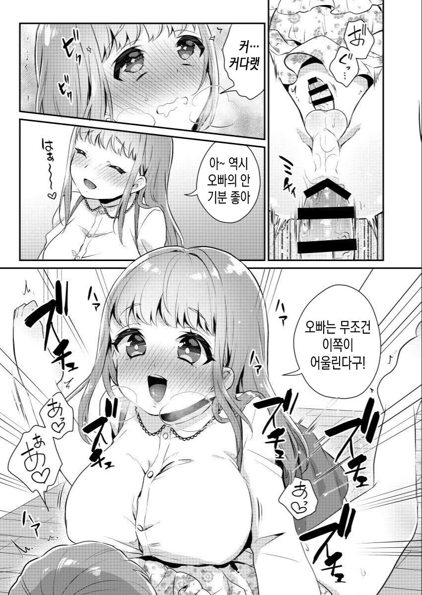 Okkii Imouto Chicchai Ani | 커다란 여동생, 조그마한 오빠 page 8 full