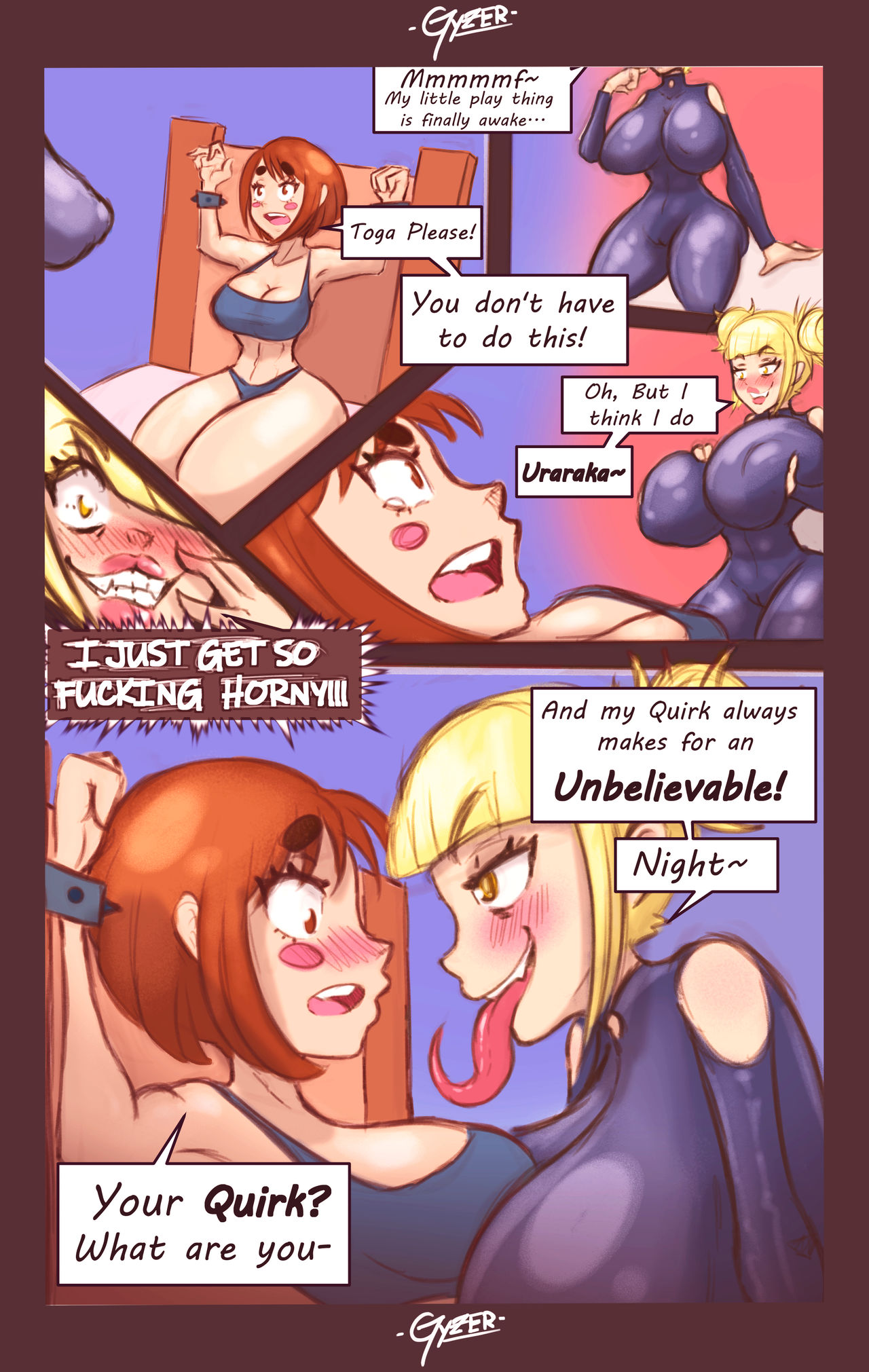 Toga X Uraraka page 1 full