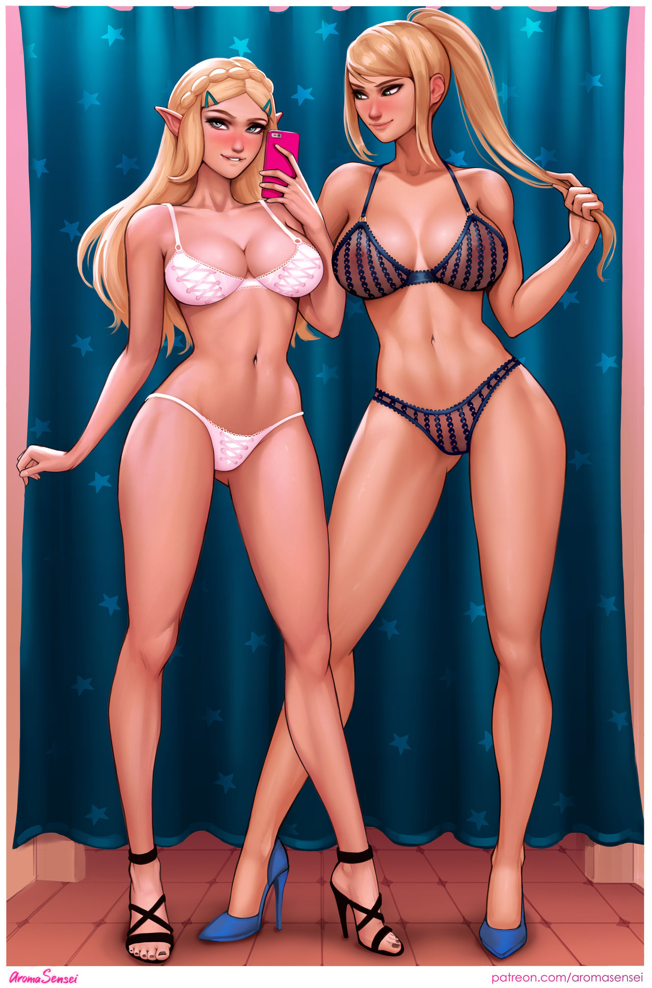 Zelda x Samus page 4 full