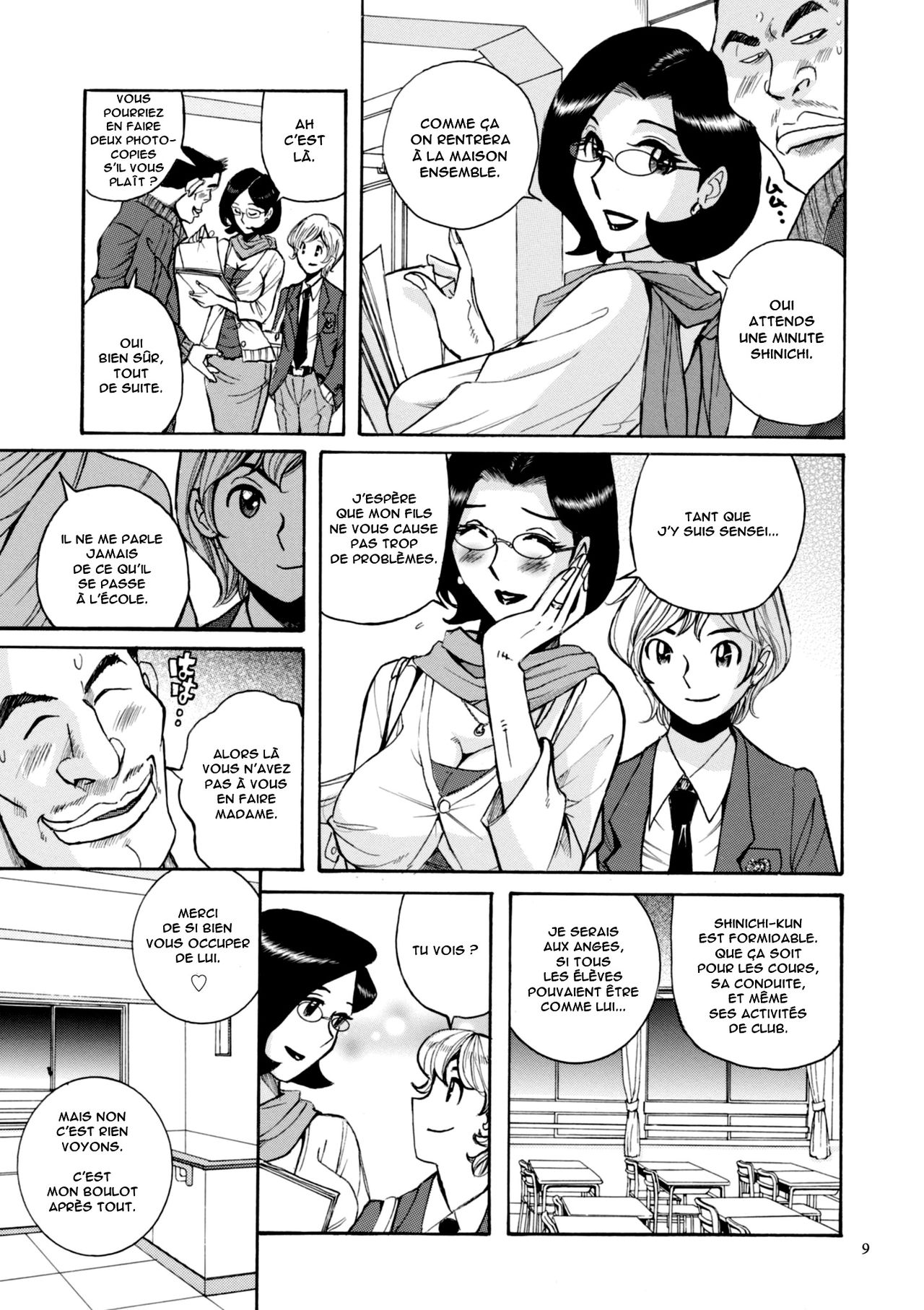 Nympho Maman Boshi Soukan - Mama no Shikyuu wa Boku no Mono page 9 full