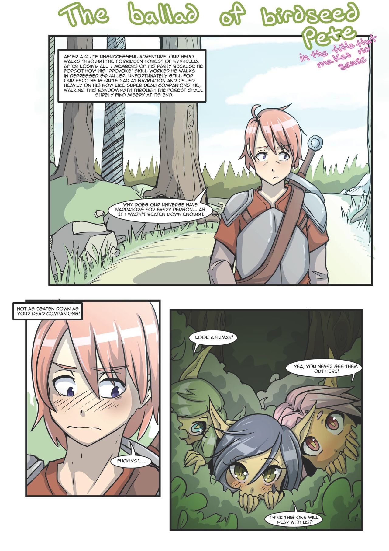 The Ballad of Birdseed Pete page 1 full