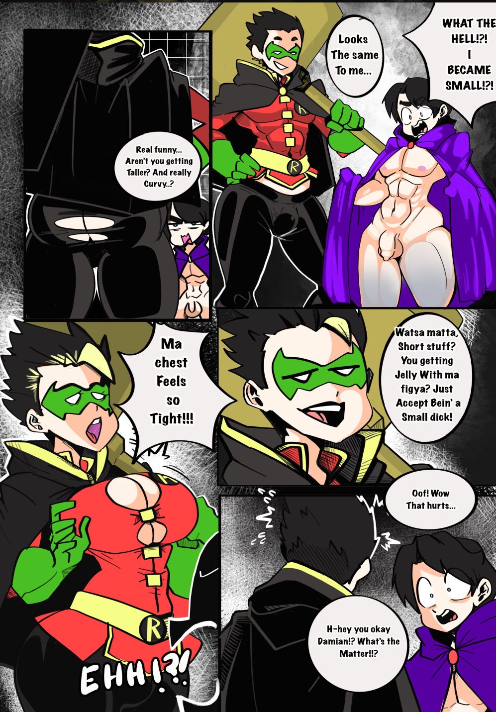Teen Titans Transformation page 2 full