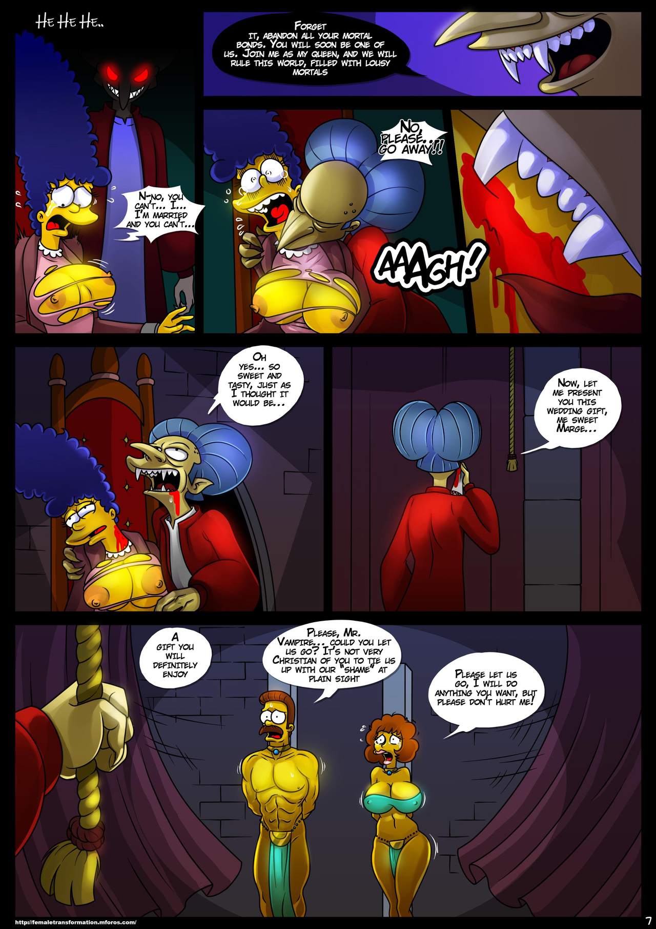 Treehouse of Horror #4 page 9 full