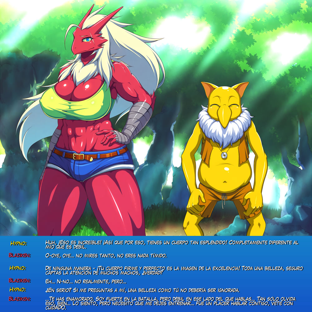 Sleeper x Bursyamo | Hypno x Blaziken page 10 full