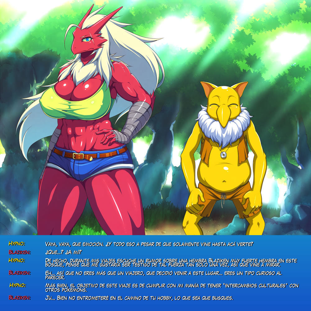 Sleeper x Bursyamo | Hypno x Blaziken page 8 full