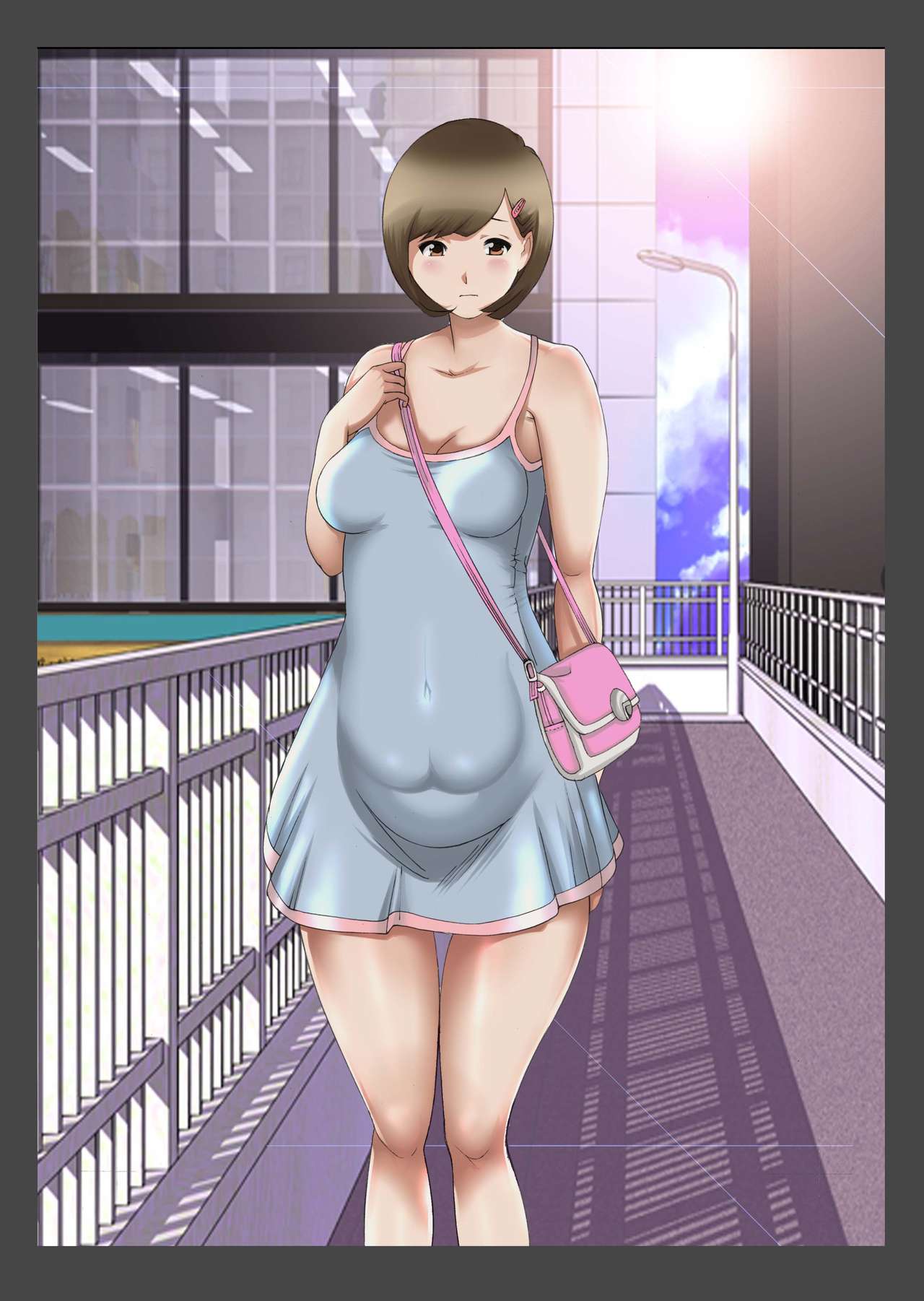 Roshutsu Choukyou File Mesubuta Mii-chan SNS Tandoku Namahaishin Kouhen page 8 full