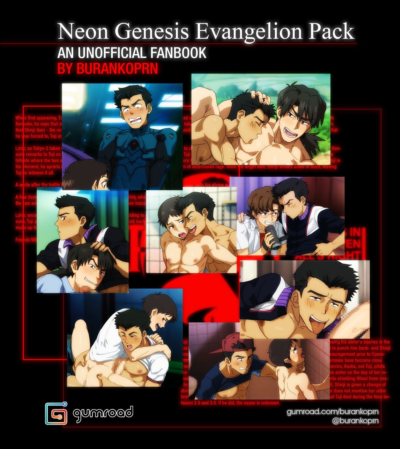 Neon Genesis Evangelion Pack - An Unnoficial Fanbook page 1 full