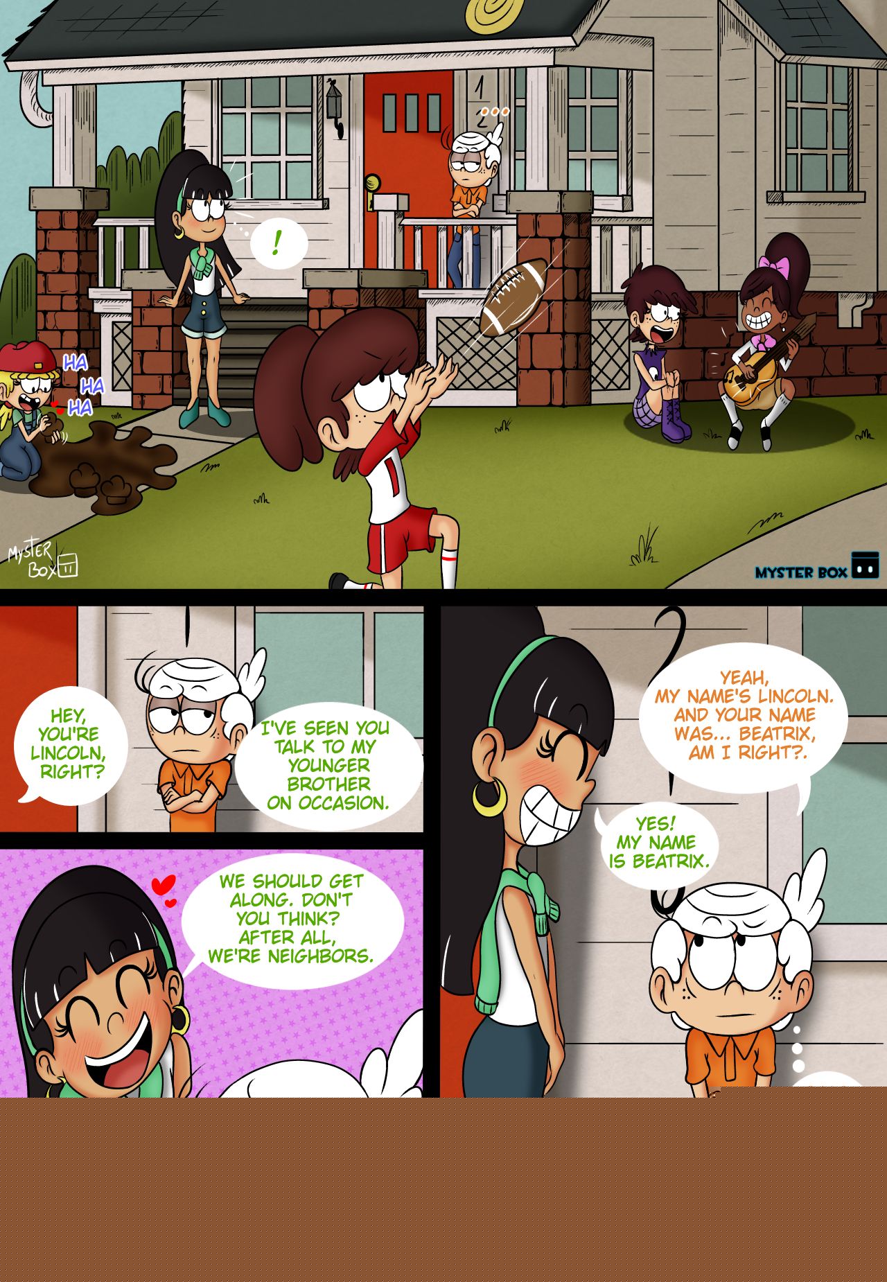 My Neighbor Lincoln Loud page 3 full