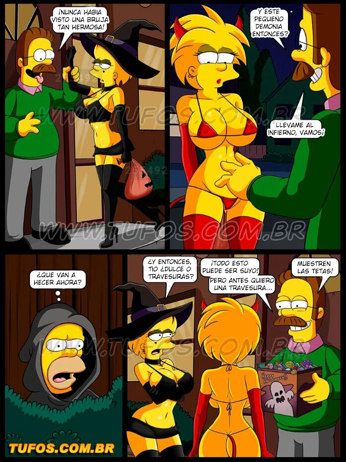 Noche de Halloween  Los Simpsons page 6 full