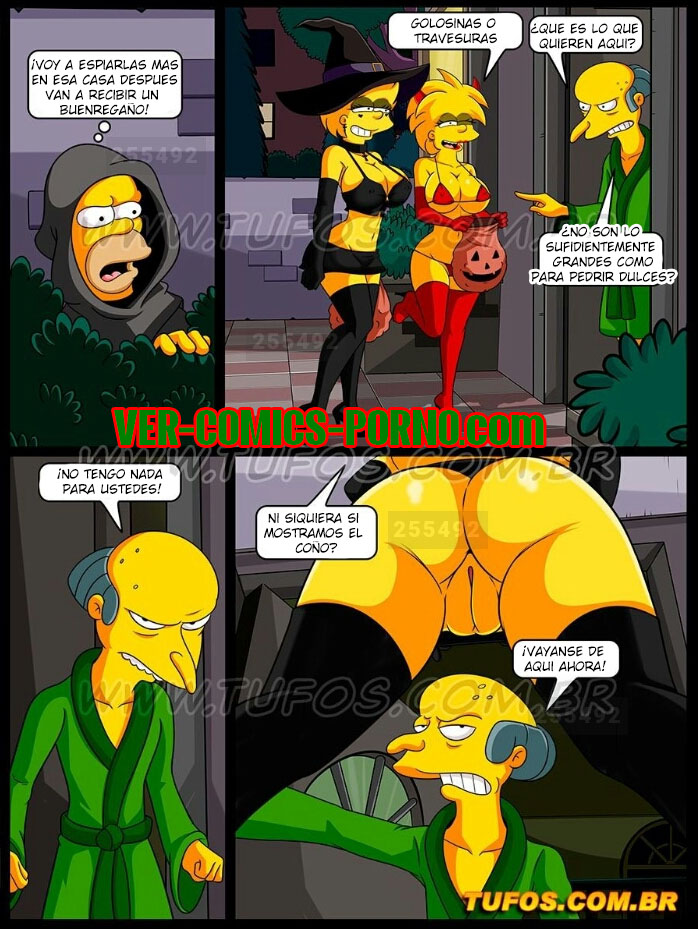 Noche de Halloween  Los Simpsons page 8 full