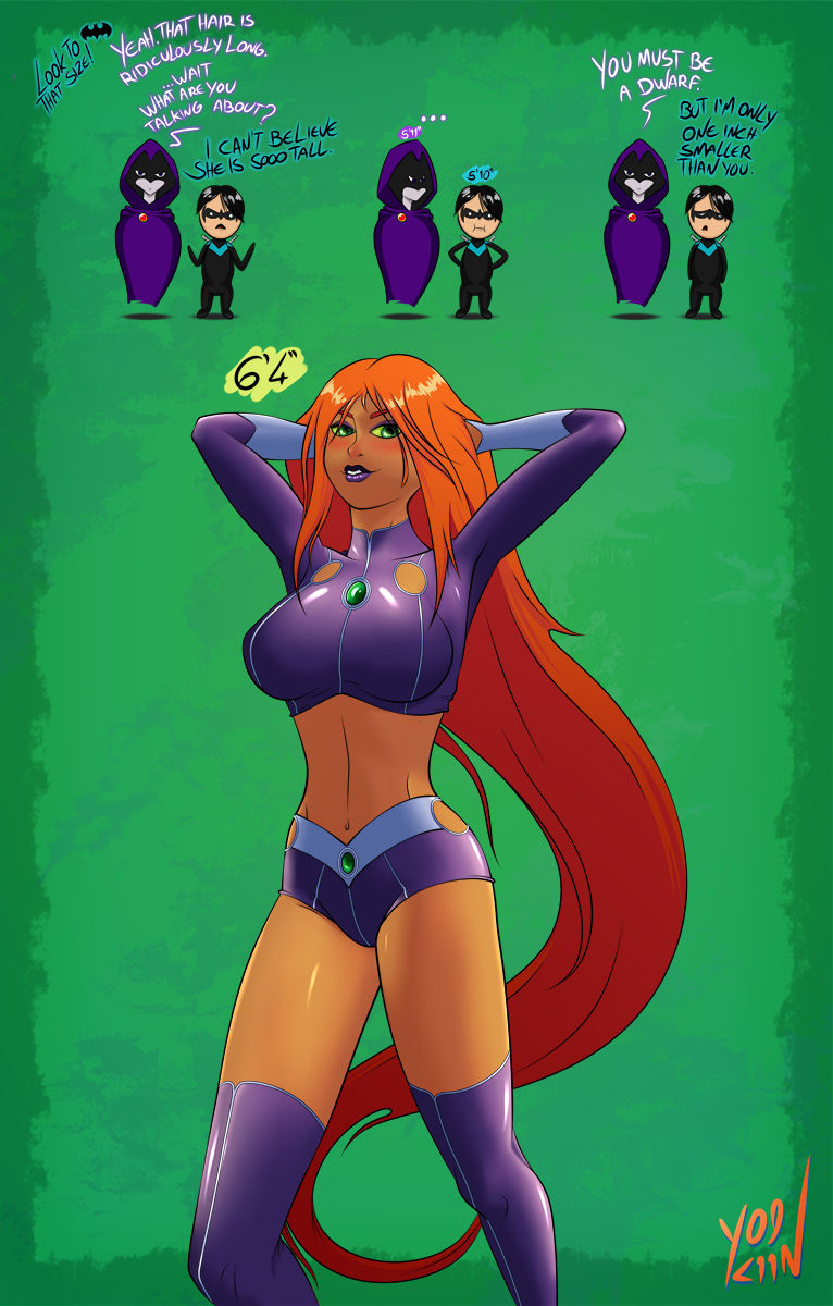 Raven x Starfire page 1 full