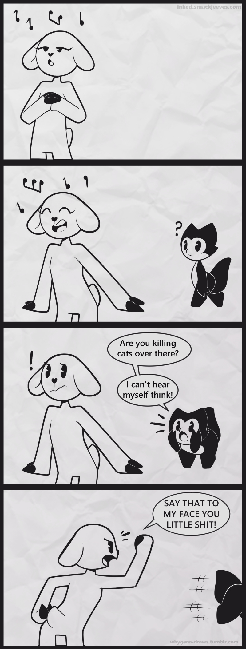 Inked Webcomic - Whygena page 4 full