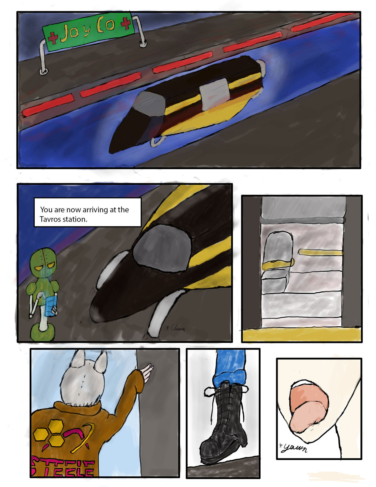 Trials in Tainted Space page 1 full