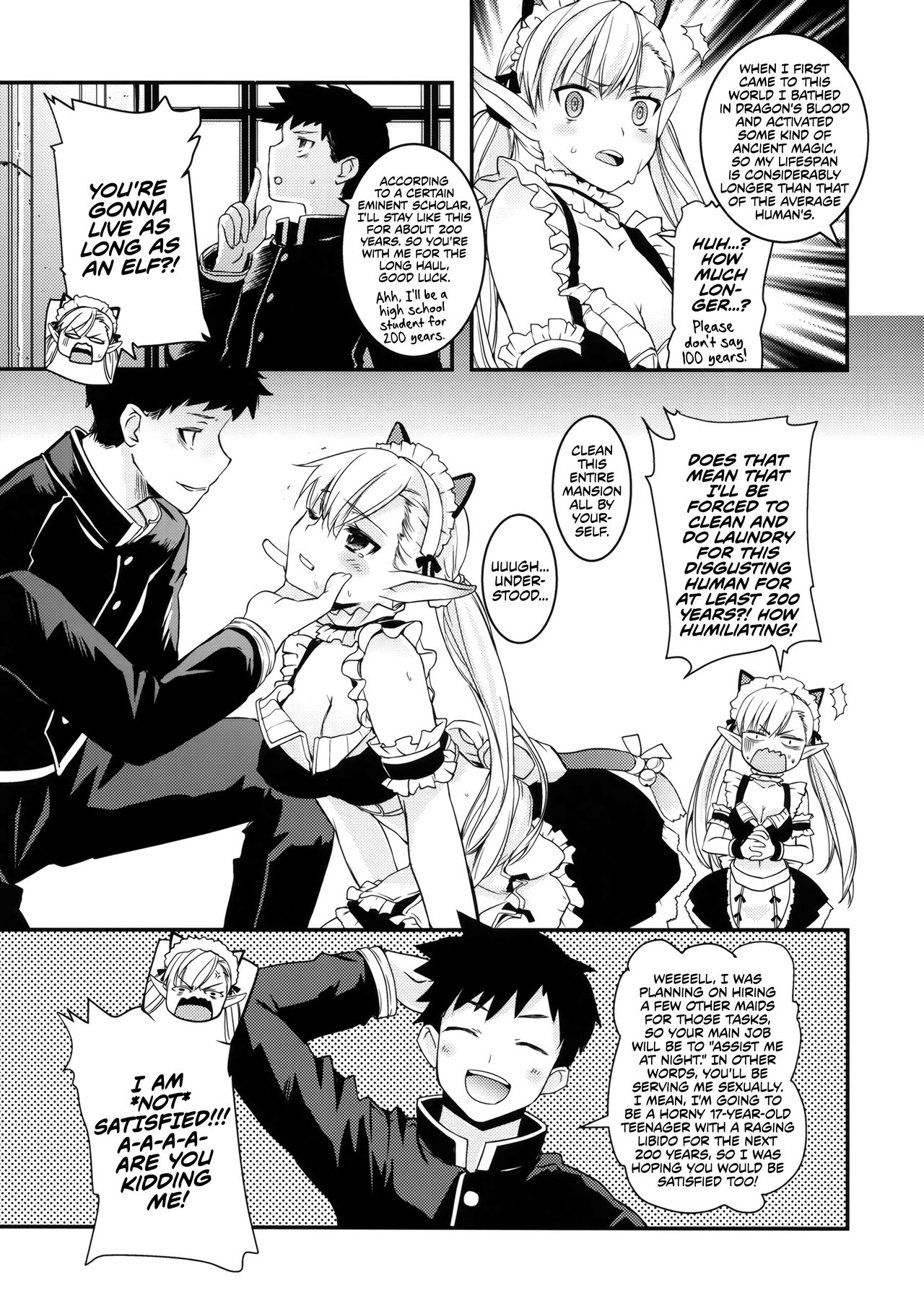 Uchi no Maid wa Elf no Hime-sama! | My Maid is an Elf Princess! page 6 full