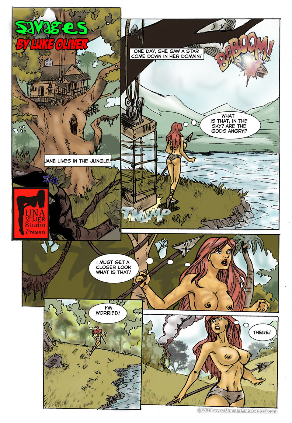 Savages page 1 full