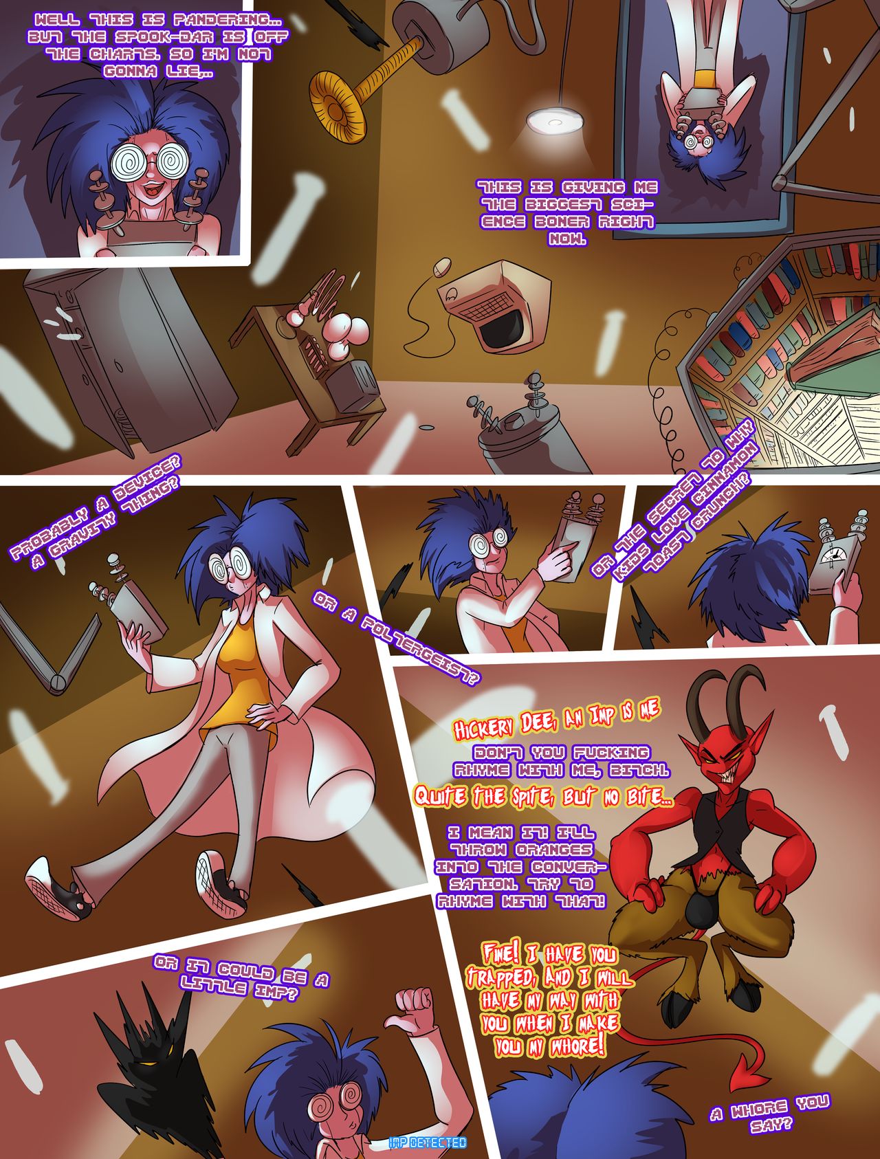 TTwister Comic: Spooky Shenanigans page 7 full