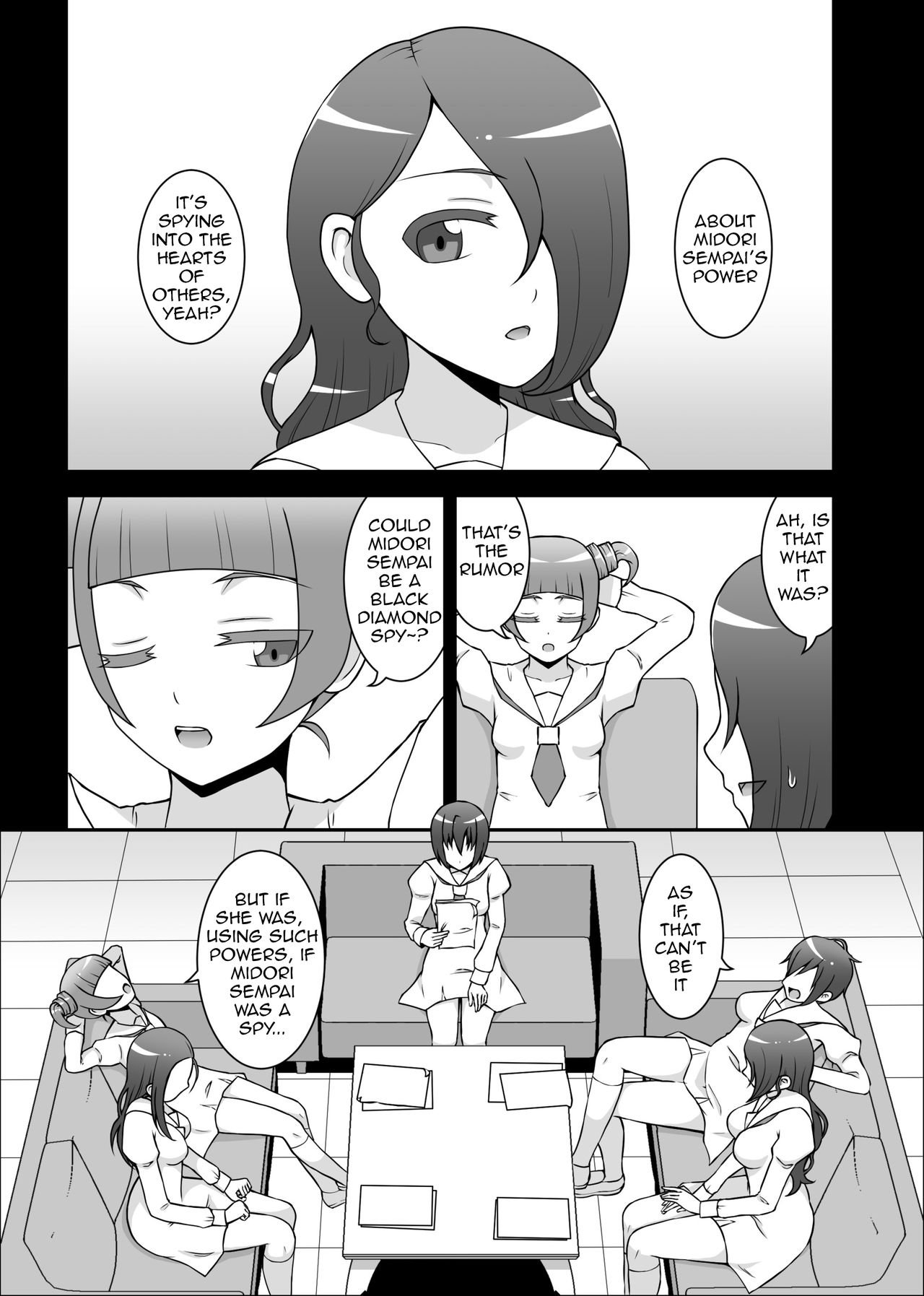 Teisou Sentai Virginal Colors Dai-Yon-wa page 1 full