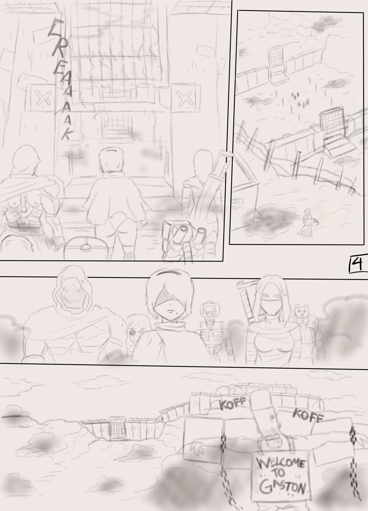 2b and Emmy Yuri Doujin page 6 full