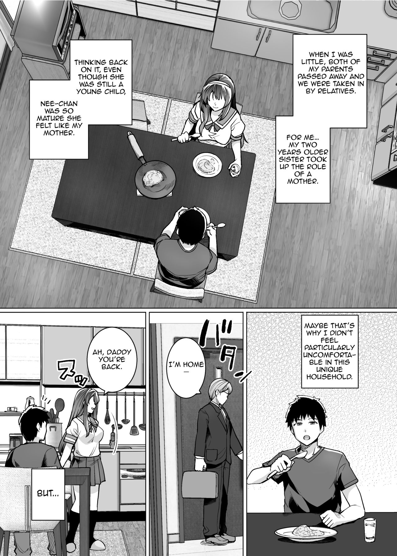 Ane wa Oyaji ni Dakareteru | My Sister Sleeps With My Dad page 6 full