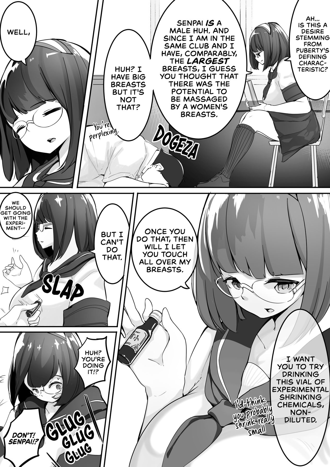 Houkago no Kyoushitsu de Kouhai to page 2 full