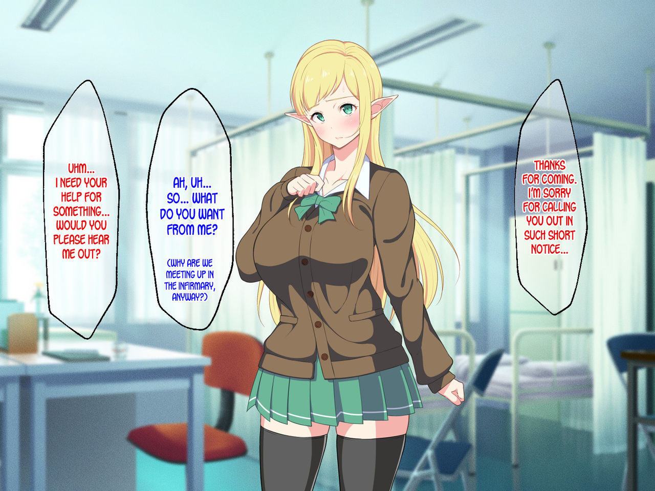 Ryuugakusei wa Dosukebe Bakunyuu JK Elf! page 7 full