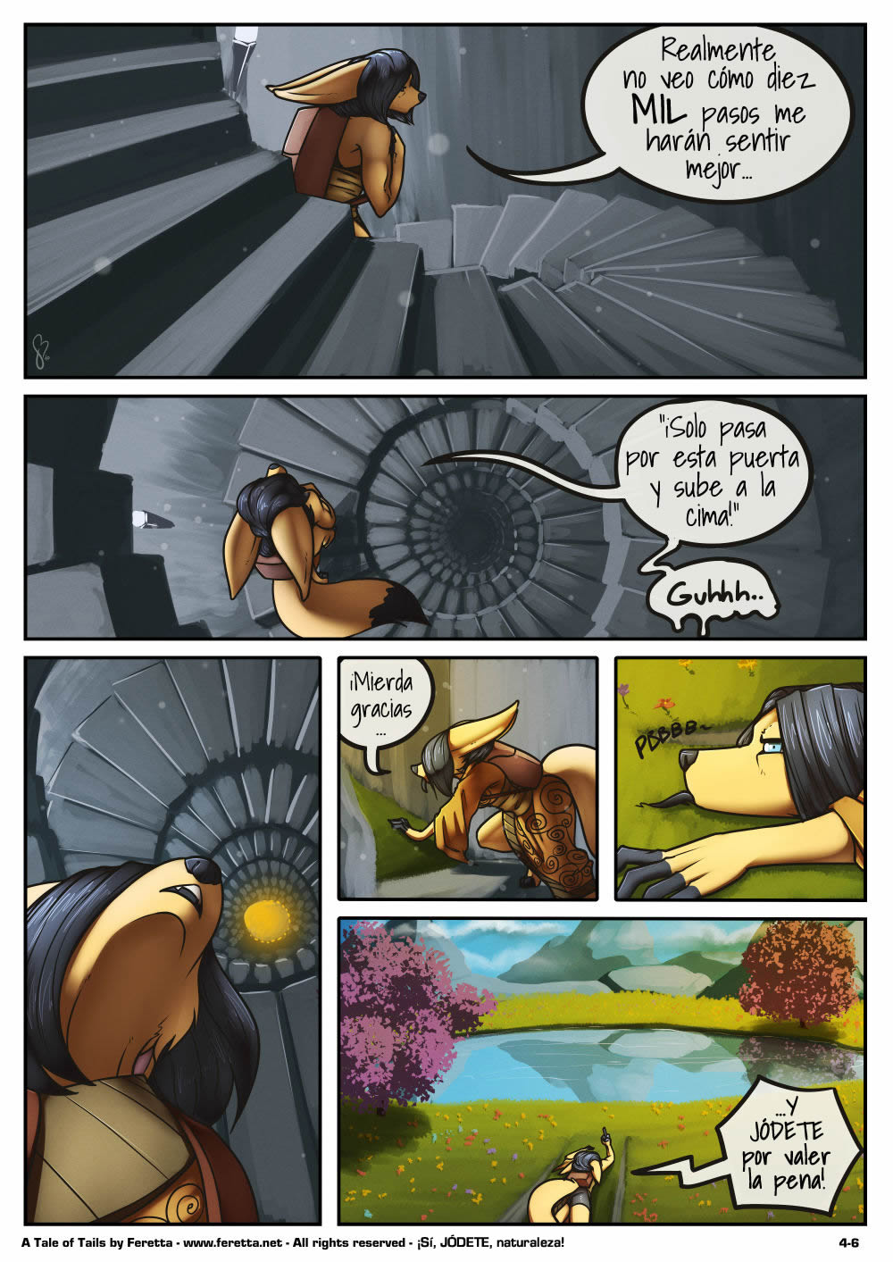 A Tale of Tails: Capitulo 4 Asuntos Mentales page 6 full