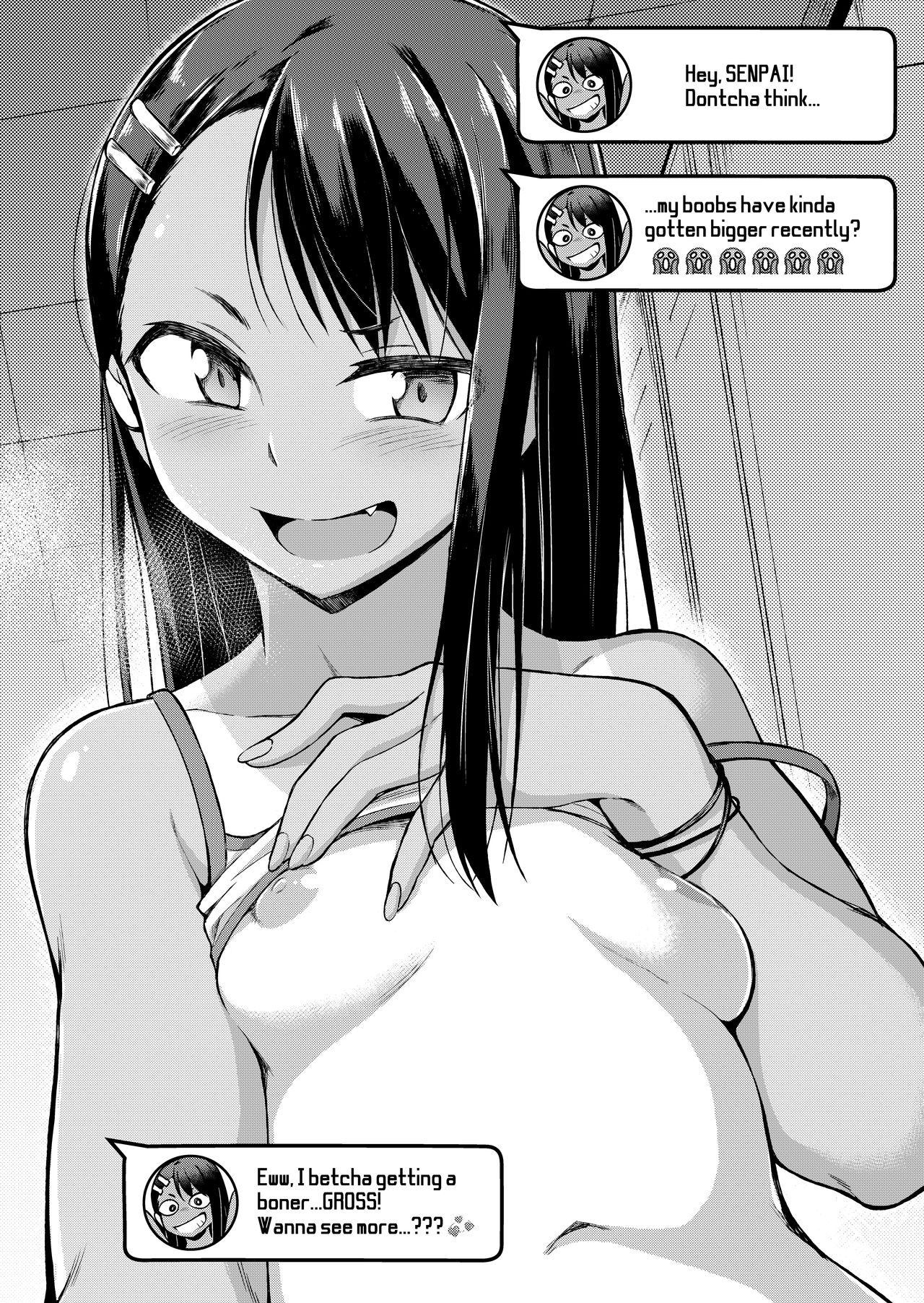 Nagatoro's Selfie Whore Diary page 3 full