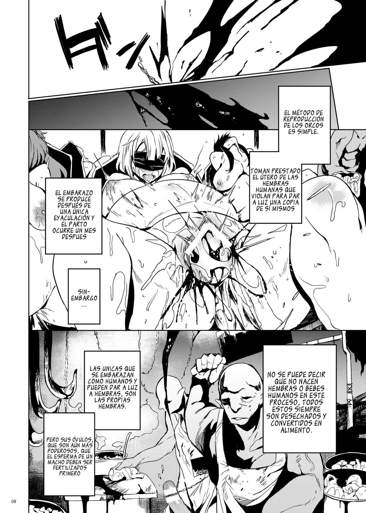 Orc no Ohime-sama wa Ranshi ga Tsuyosugiru | An Orc Princess's Eggs Are Crazy Strong! page 8 full