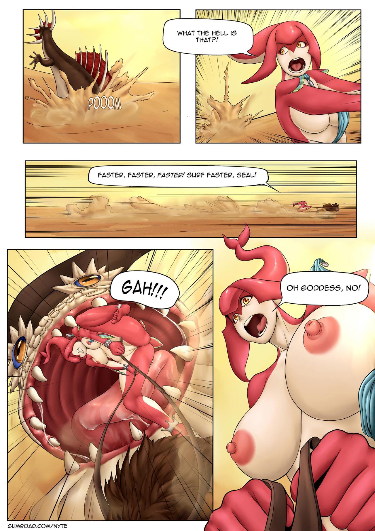 Mipha's Disgrace page 3 full