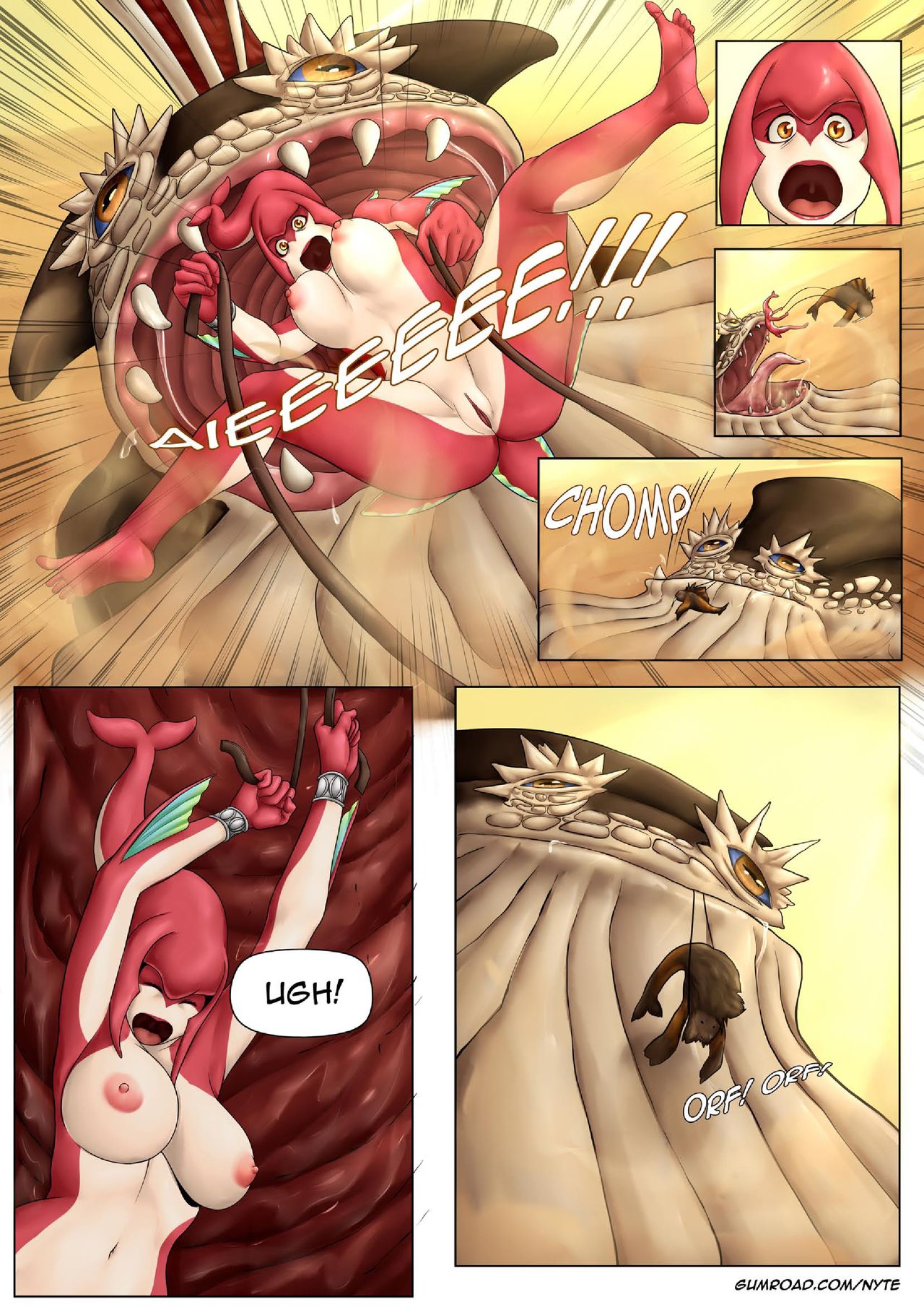 Mipha's Disgrace page 4 full