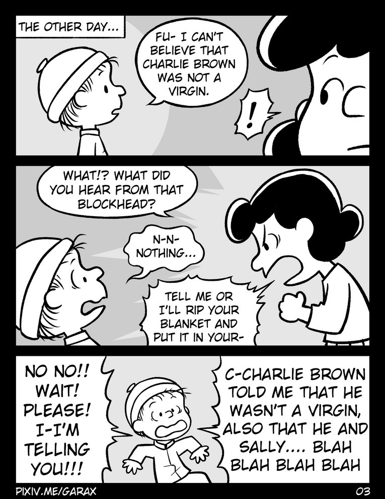 You are a Fucker, Charlie Brown 2 page 4 full