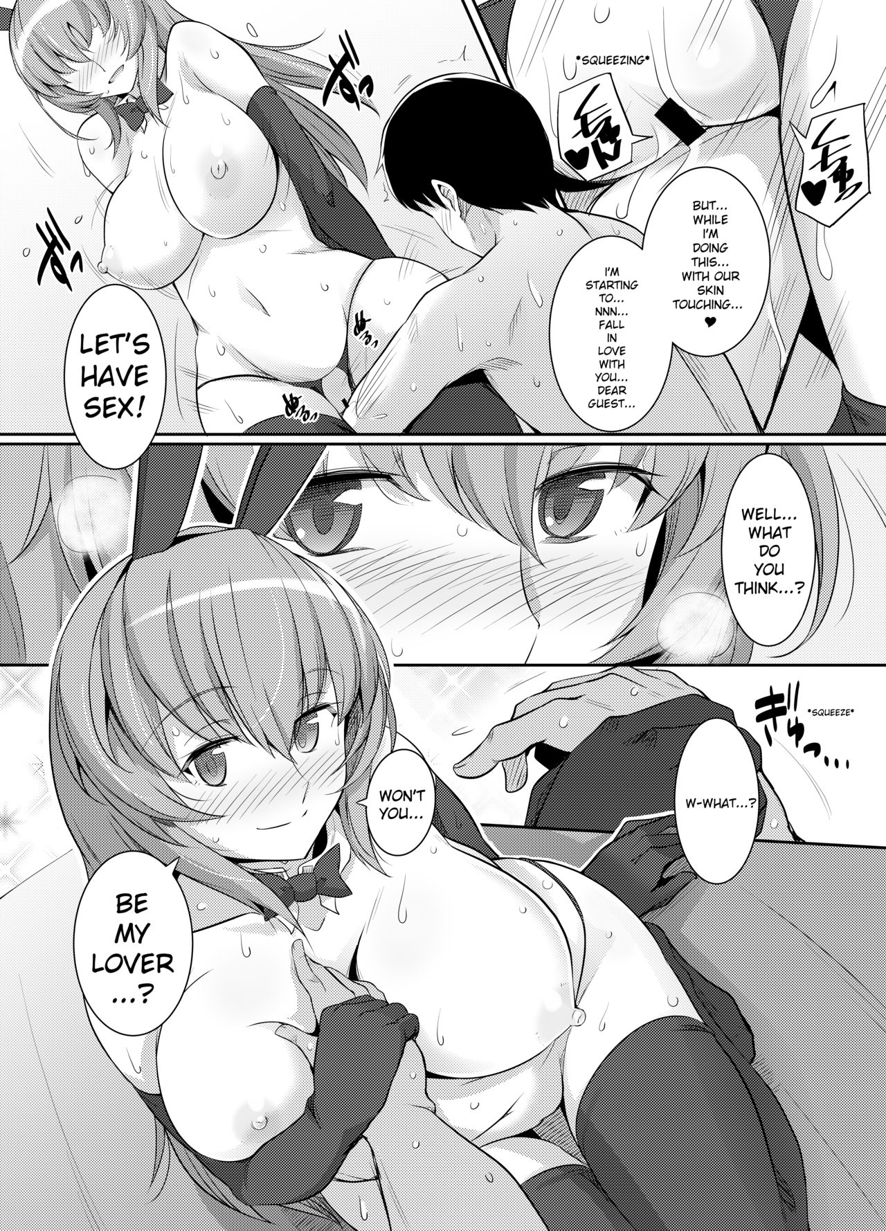 Hyou-chan no Shikoshiko Bunny Soap | Hyo-chan's Fapfap Bunny Soapland page 9 full