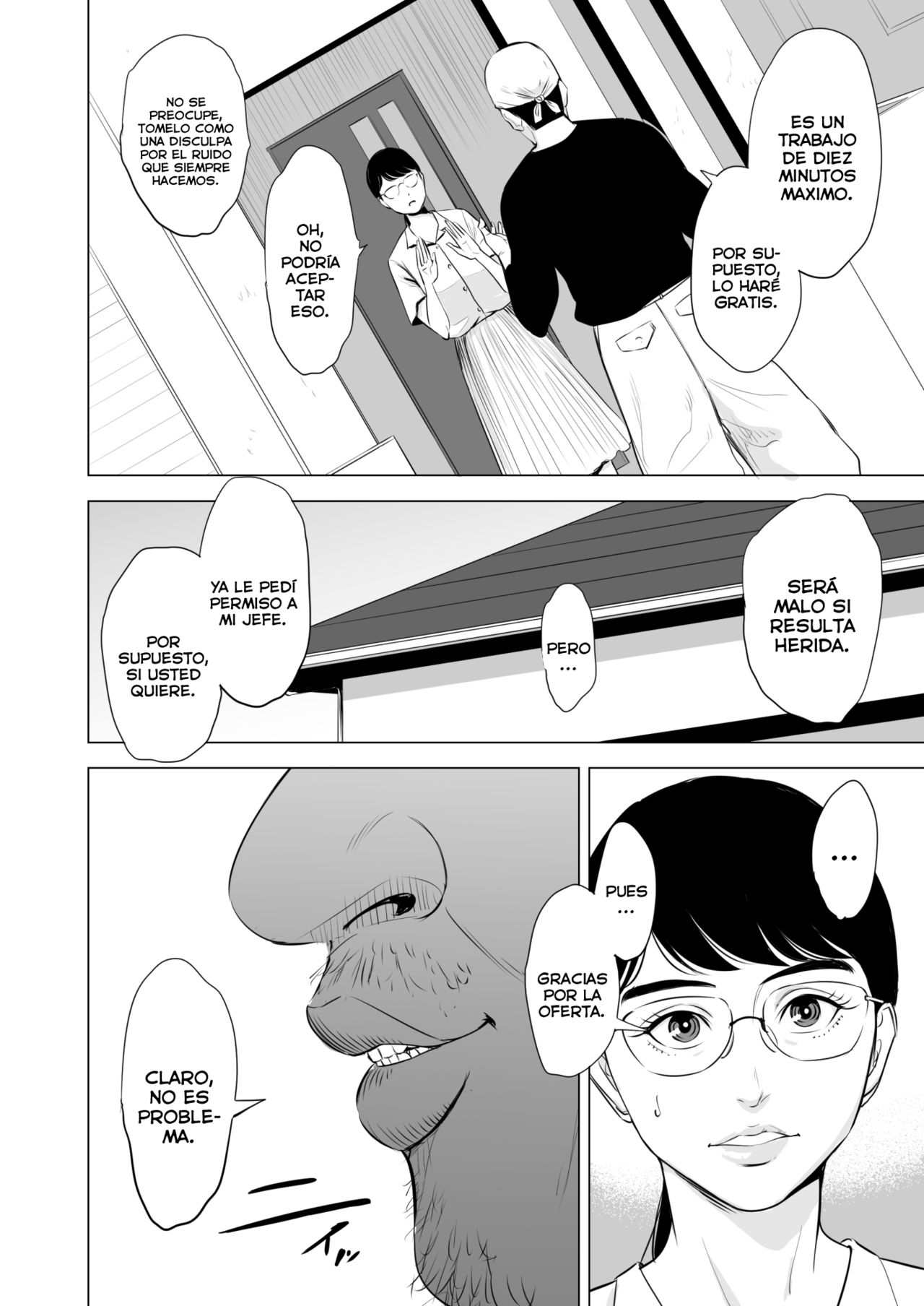 Michitarita Seikatsu ~Nerawareta Megane Jimitsuma~ page 9 full