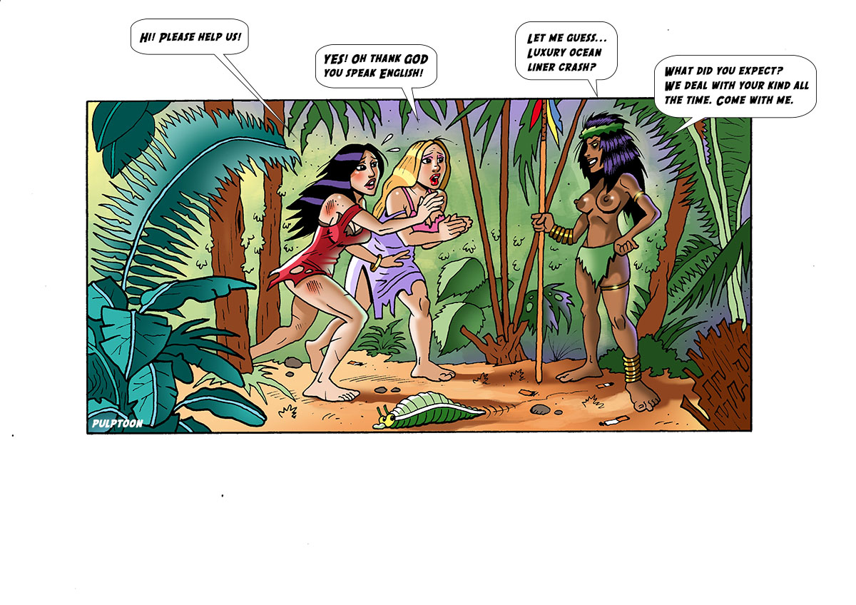 Island of The Cannibal Queen page 3 full