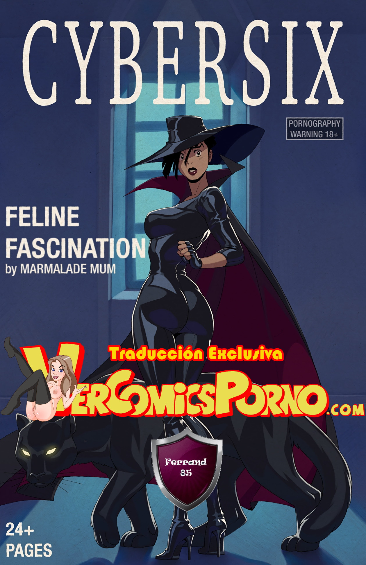 Cybersix - Feline Fascination page 1 full