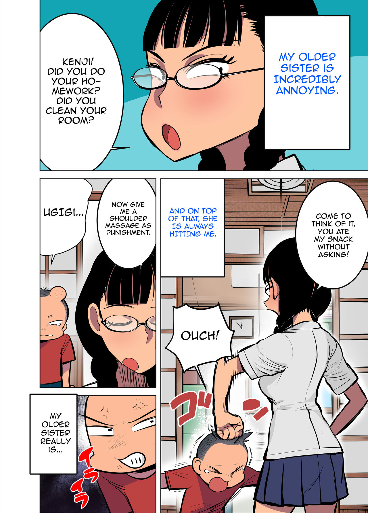 Namaiki na Ane ni Ikisugita Itazura page 3 full