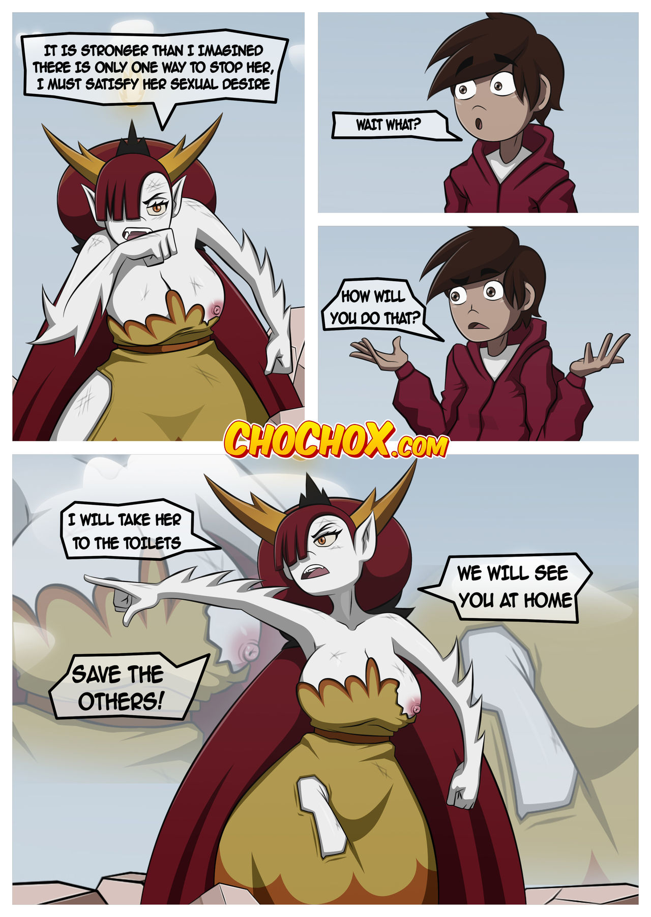 Hekapoo Plan’s - Sexberty 1 page 8 full