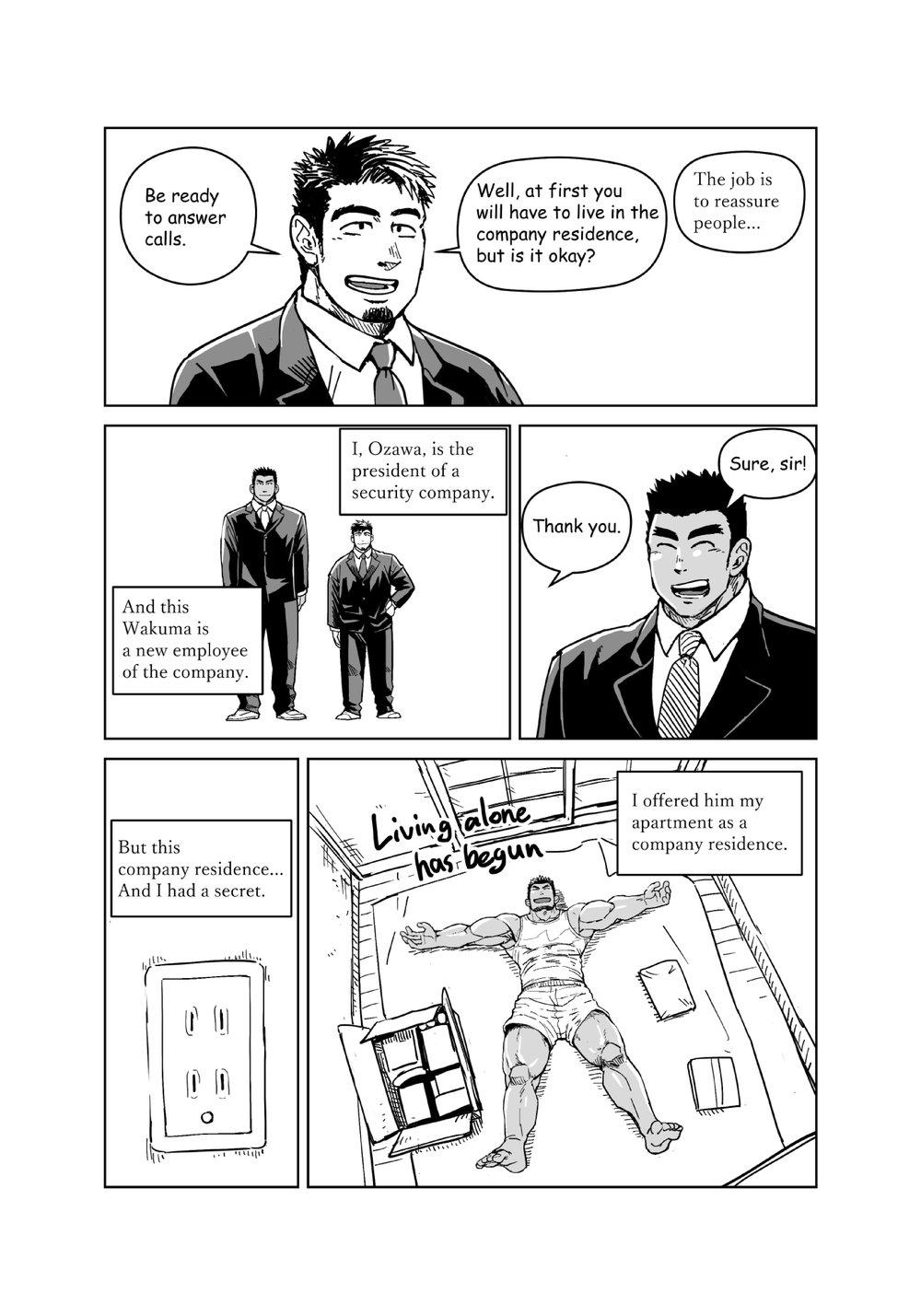 Kobito Shachou wa Oogata Shinjin no Omocha - The Tiny President page 4 full