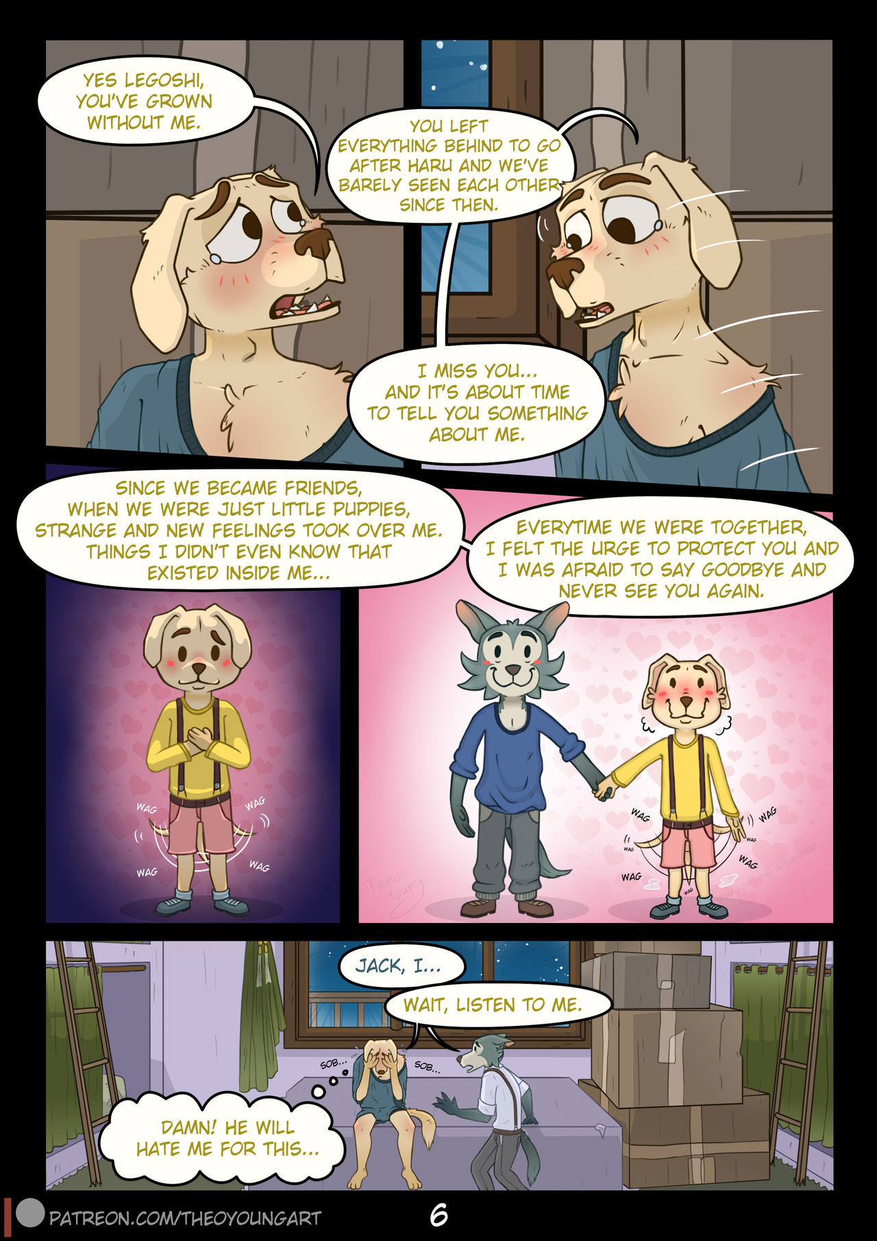 Pure Bone of Friendship End Comic page 6 full