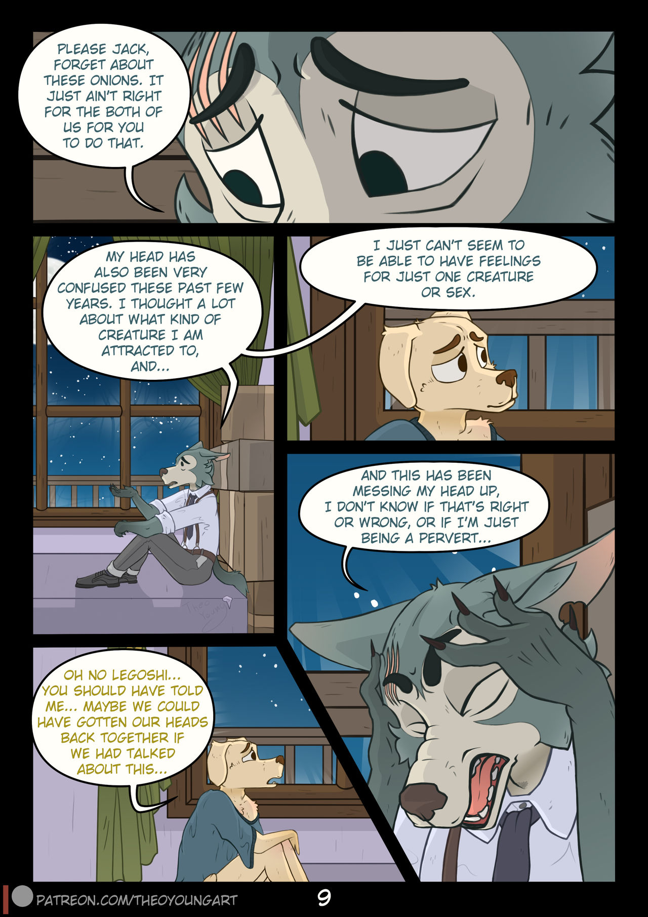 Pure Bone of Friendship End Comic page 9 full