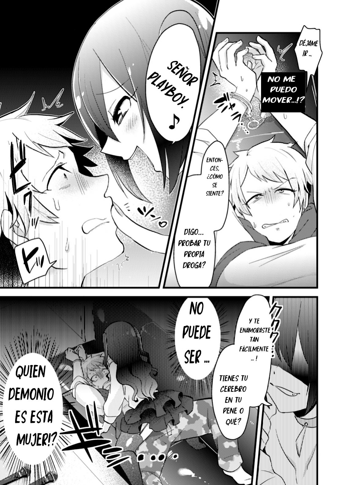 Otokonoko VS Yarichin ~Yarisute Shippai! Mesuinu Choukyou Taikyuusen!?~ page 9 full
