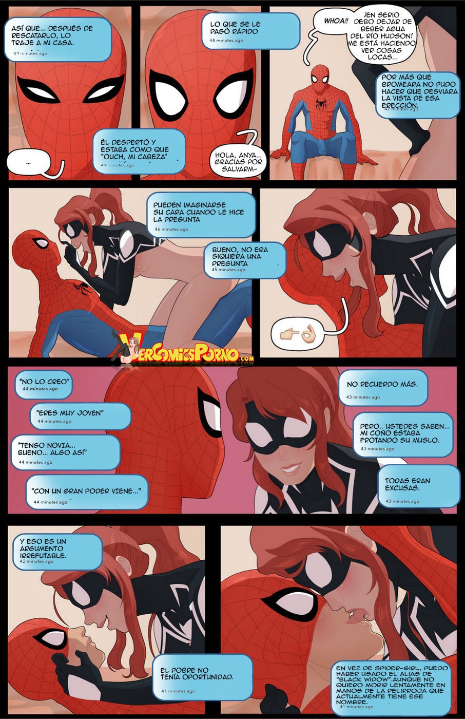 Spiderfappening page 4 full
