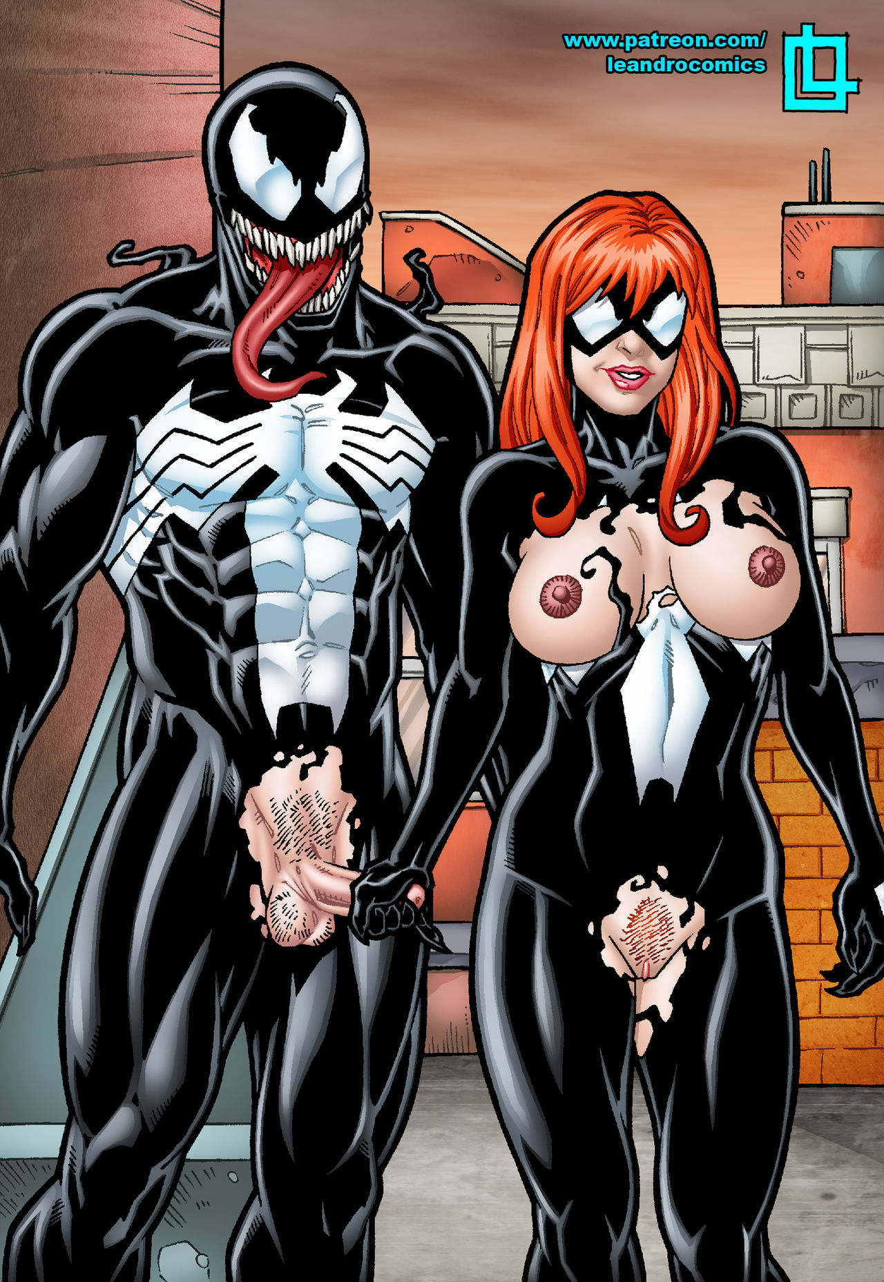 Mary Jane and Eddie Brock page 1 full
