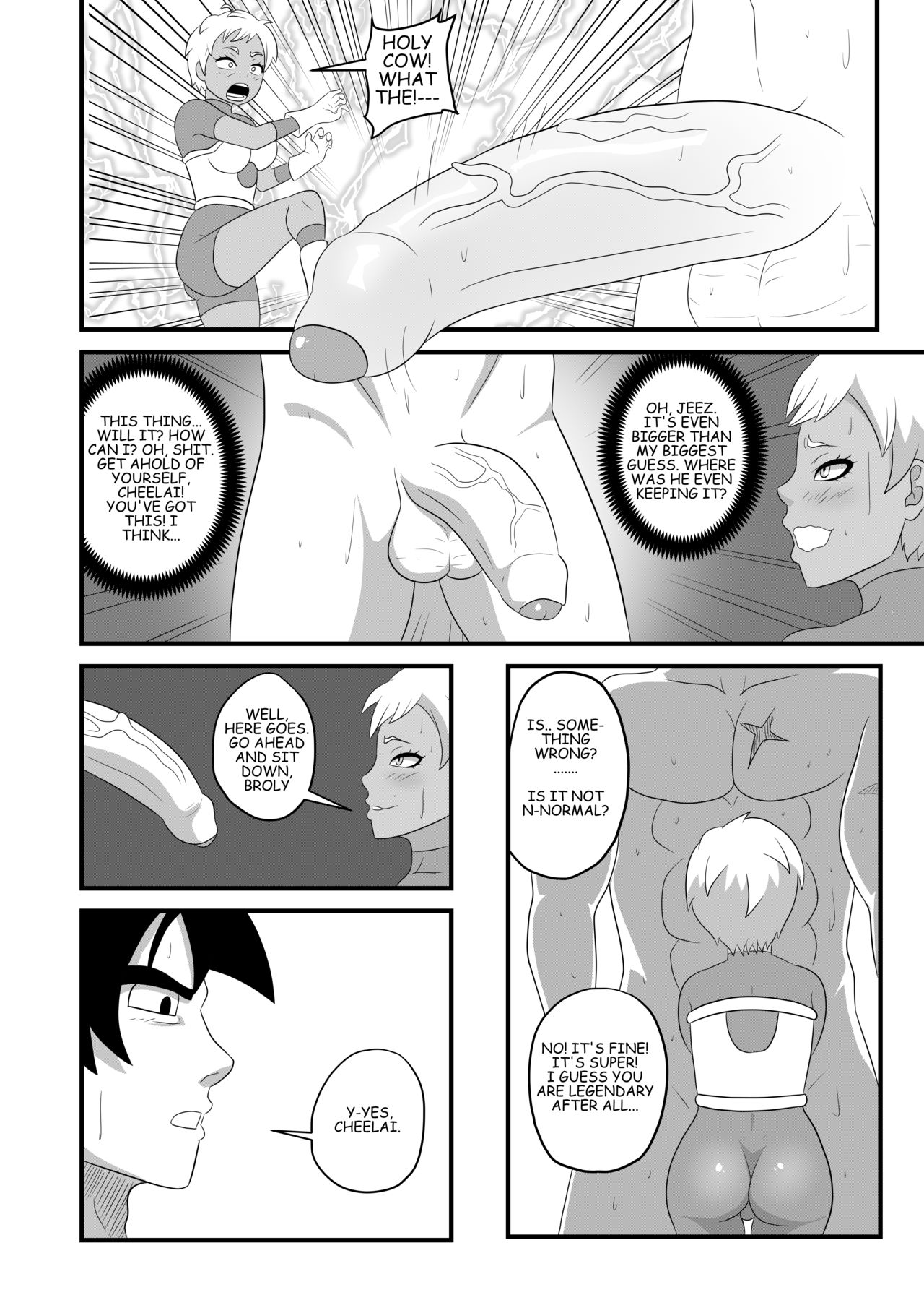 Cheelai x Broly Comic page 9 full
